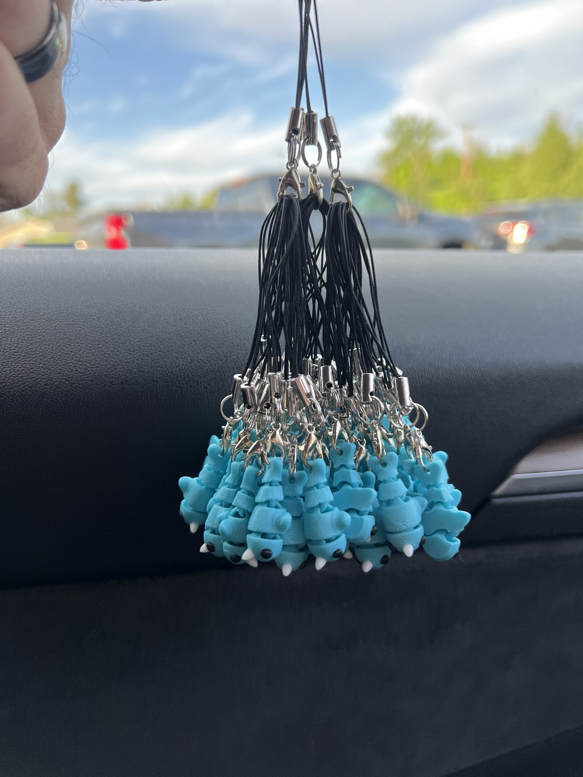 Articulated charms